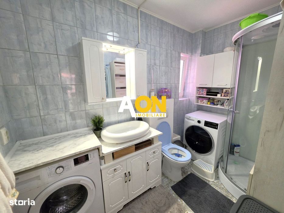 Apartament 3 camere, 2 balcoane, decomandat, mobilat, utilat, Ampoi 3