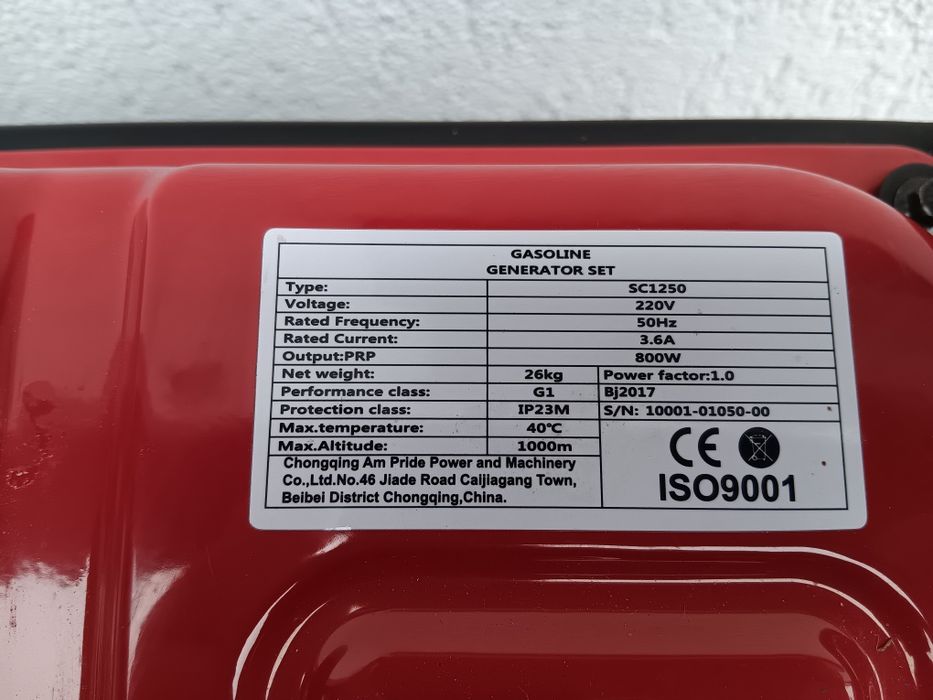 Generator Senci motor 4t,