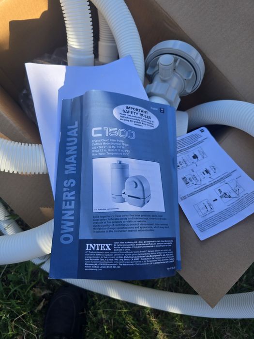 Filtru piscina Intex nou