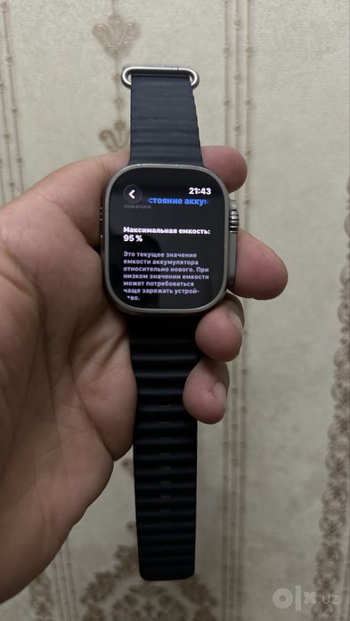 Apple watch ultra  1 49 mm Batarekasi 95%