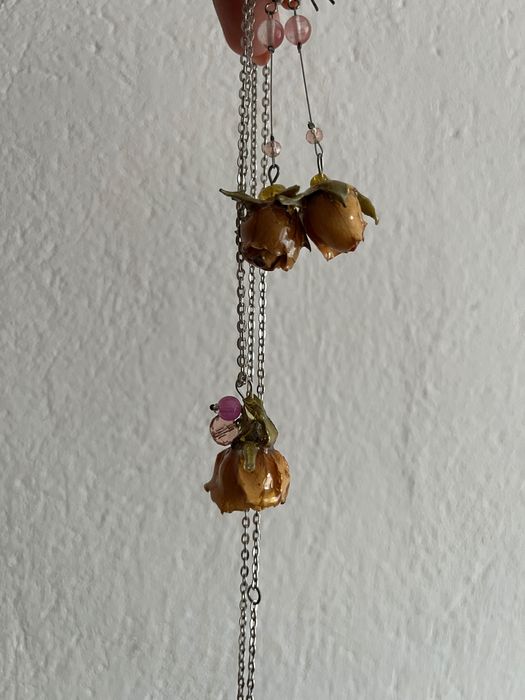 Ръчно правени бижута от естествени цветя