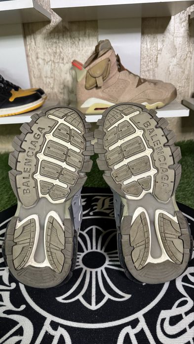 Balenciaga Track Gri Alb