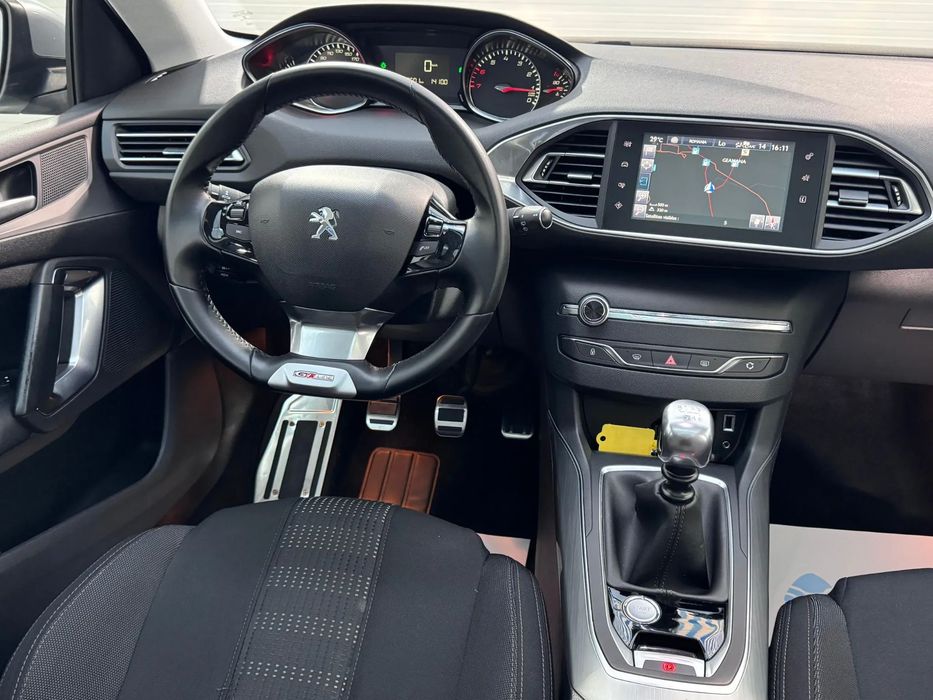Peugeot 308 1.2i/130cp/Panoramic/GTLINE/Cutie manuala/Garantie12luni/Rate