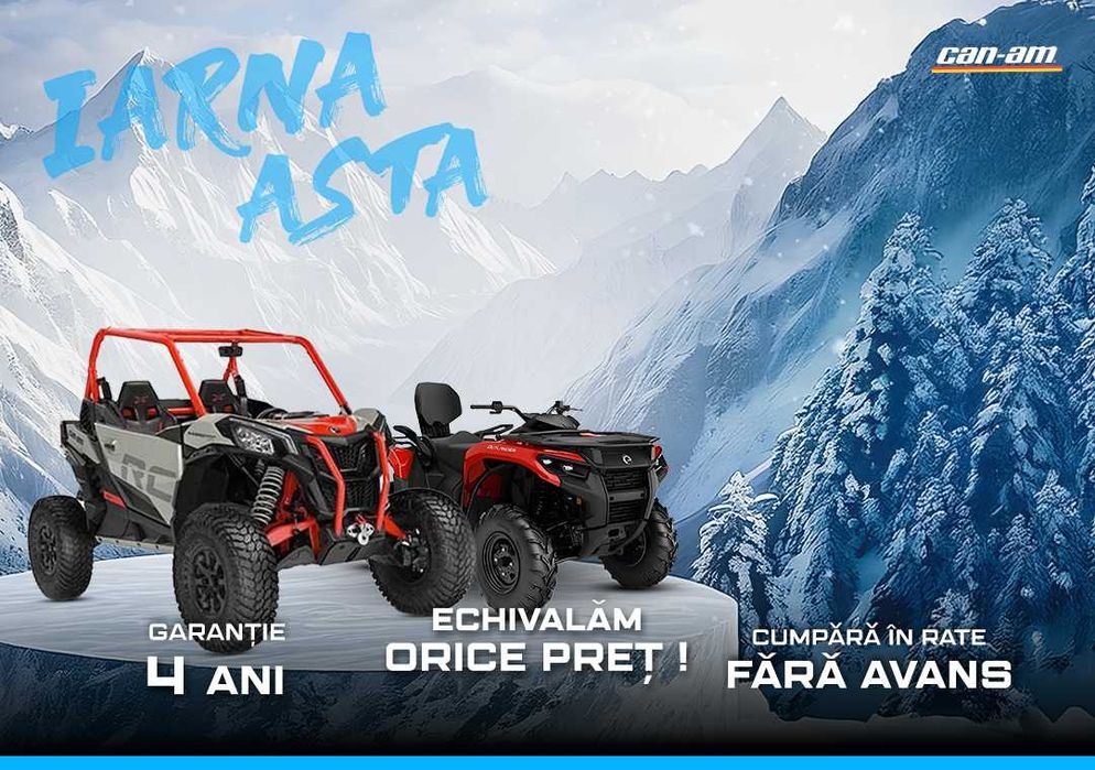 ATV / SXS Can-Am  (Finantare flexibila)