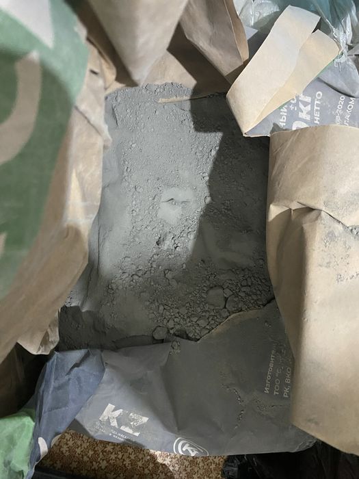 Остаток цемента 6-7 кг