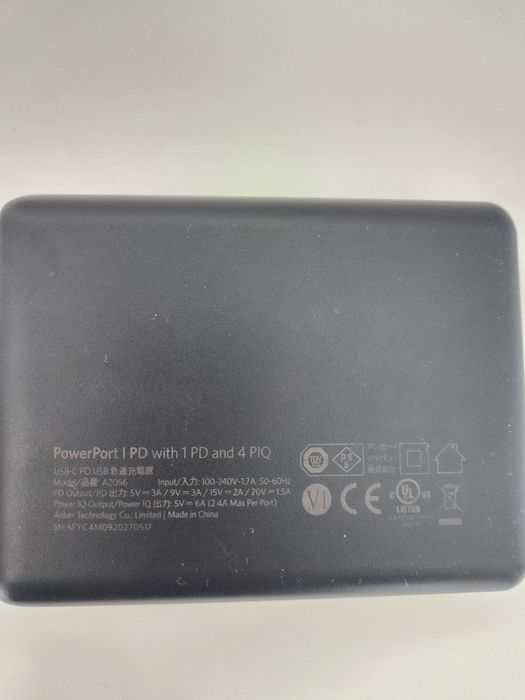 Incarcator Anker PowerPort I PD 60W - 5 Porturi USB-C & USB-A