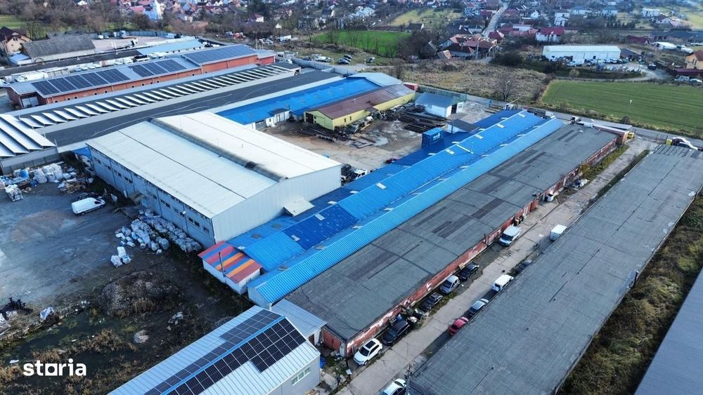 0% Comision! 4 Hale Industriale De Vânzare,  Gilau, Cluj