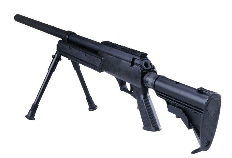 Pusca Airsoft Sniper MB06B WELL,Cu Bipod, Spring/Manuala,Noua In Cutie