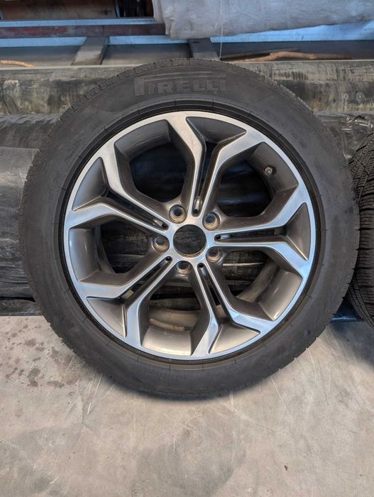 4 Jante roti M+S BMW 245 50 R18 X3 F25 X4 F26 style 607 + senzori