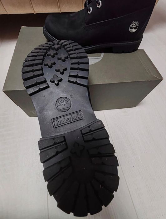 Ghete Timberland piele