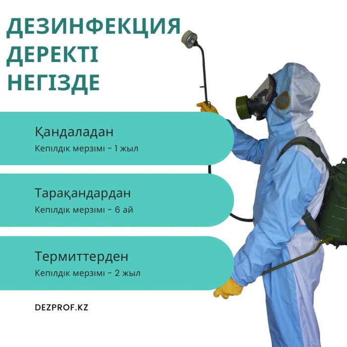 Дезинфекция ол клопов, термитов, тараканов