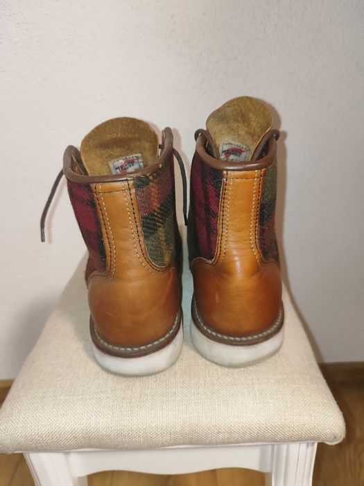 Ghete Red Wing x Woolrich, 43