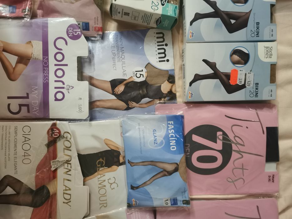 21 чорапогащника и 1 секси чорапи с дантела