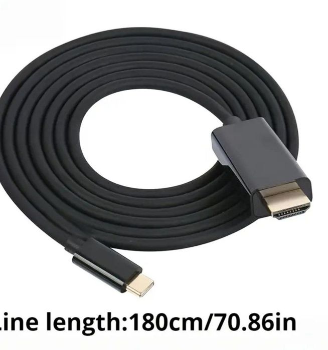 Кабель hdmi tupe-c