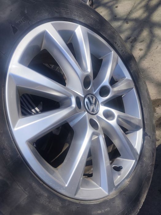 Гуми с джанти за Touareg 255/55/R18 Dot 2522