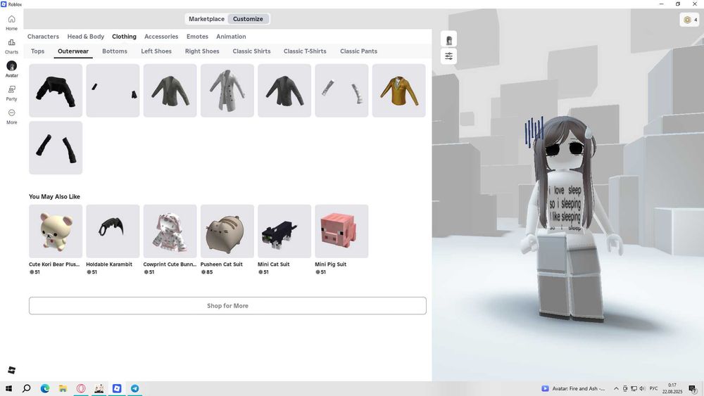 продам аккаунт в роблокс