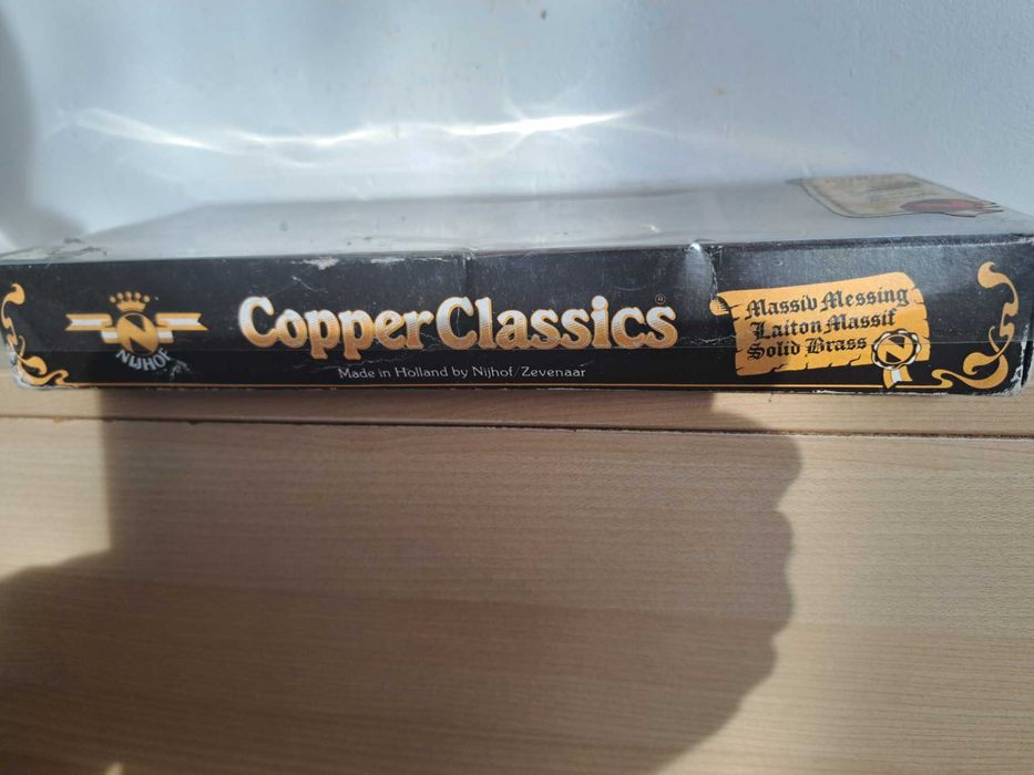 Cuiere decorative vintange din alamă solidă