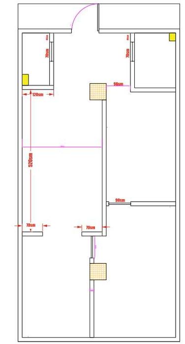 3xonalik 2-qavatda arenda yashnobod tumani