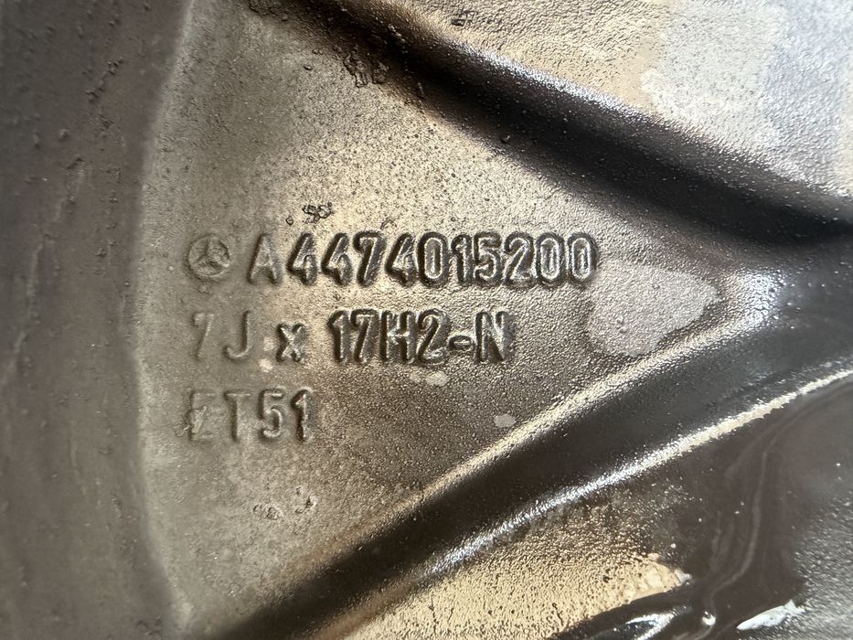 Jante / Roti Mercedes Vito W447 225 55 17C, DOT 2024