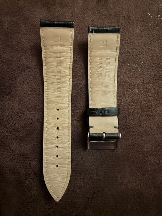 Curea piele aligator Frederique Constant 21/18 mm