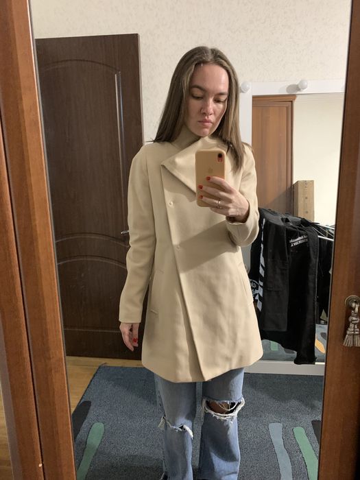 Шерстяное пальто Benetton