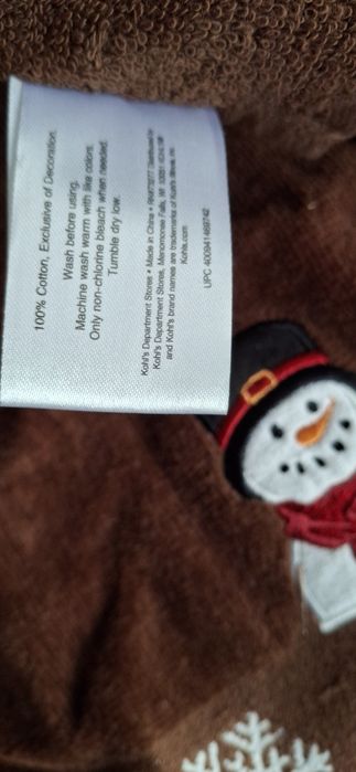 Набор Полотенец Kohls 3шт,Германиия.