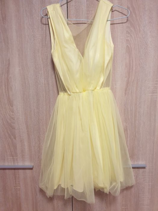 Rochie galbena, marimea S