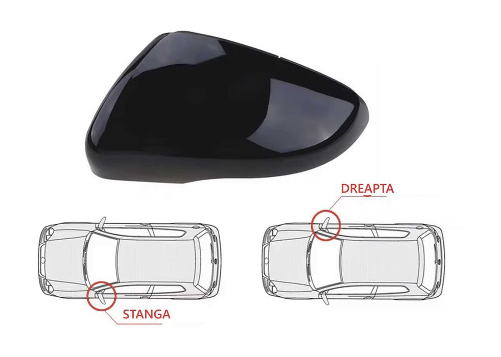 Capac oglinda retrovizoare stanga dreapta VW Golf 7 6 8 MK7 Mk6 MK8