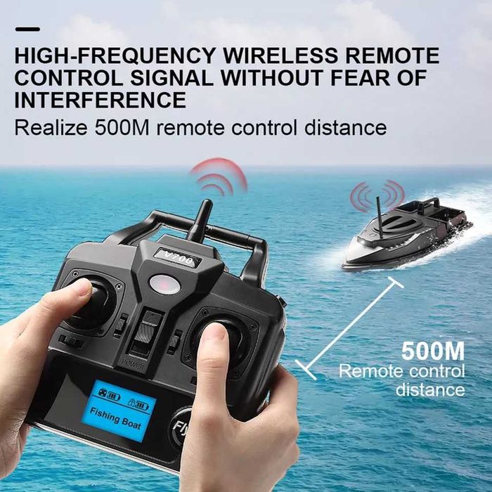 ПРОМОЦИЯ с ДВЕ БАТЕРИИ Flytec v700 лодка за захранка и разпъване