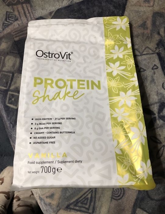 Ostrovit Shake Proteic cu aroma de vanilie 700g
