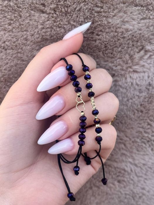 Seturi superbe din șnur reglabil cu aur 14k și cristale!