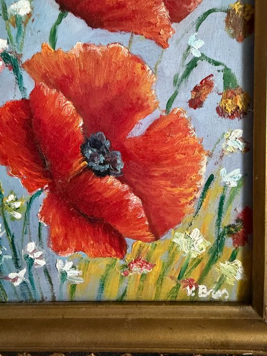 tablou vechi pictura pe lemn in ulei tablou pe lemn pictura in ulei