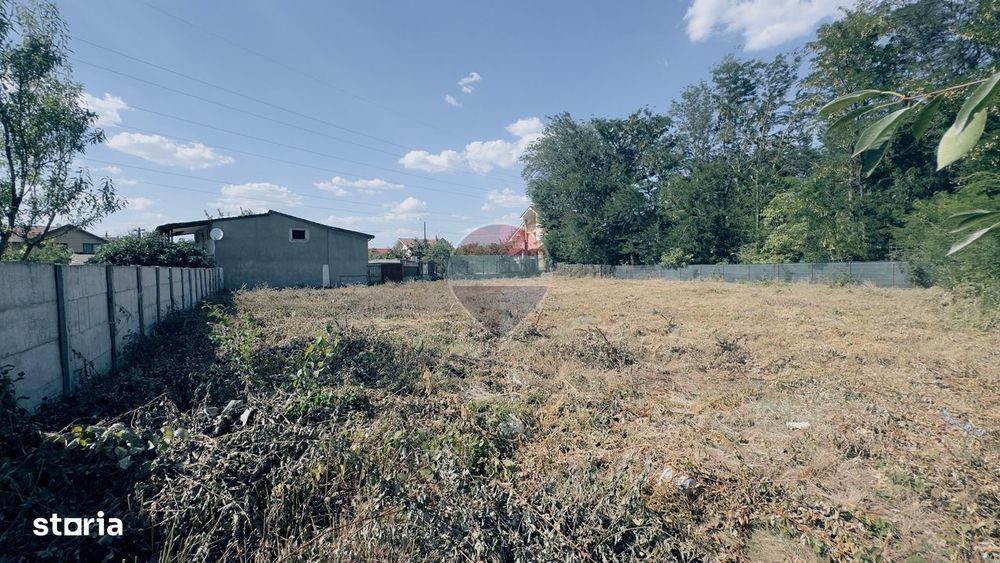 Teren 1200mp, intravilan, Strada Dobrogea Craiova, imprejmuit