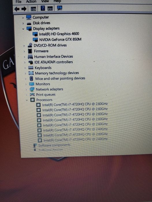 Laptop Gaming MSI Apache i7 ssd gtx