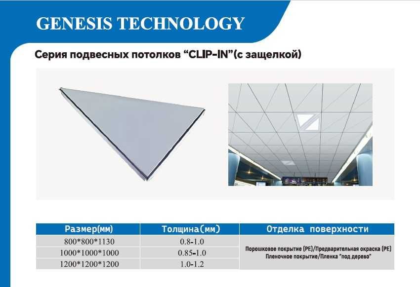 Потолочные декоративные панели