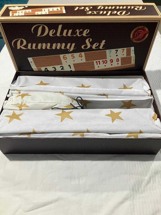 Joc de Remi Remy – Rummy. Table din lemn masiv. SIGILAT !