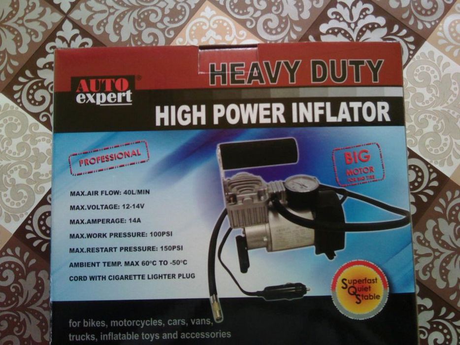 Метален компресор за гуми