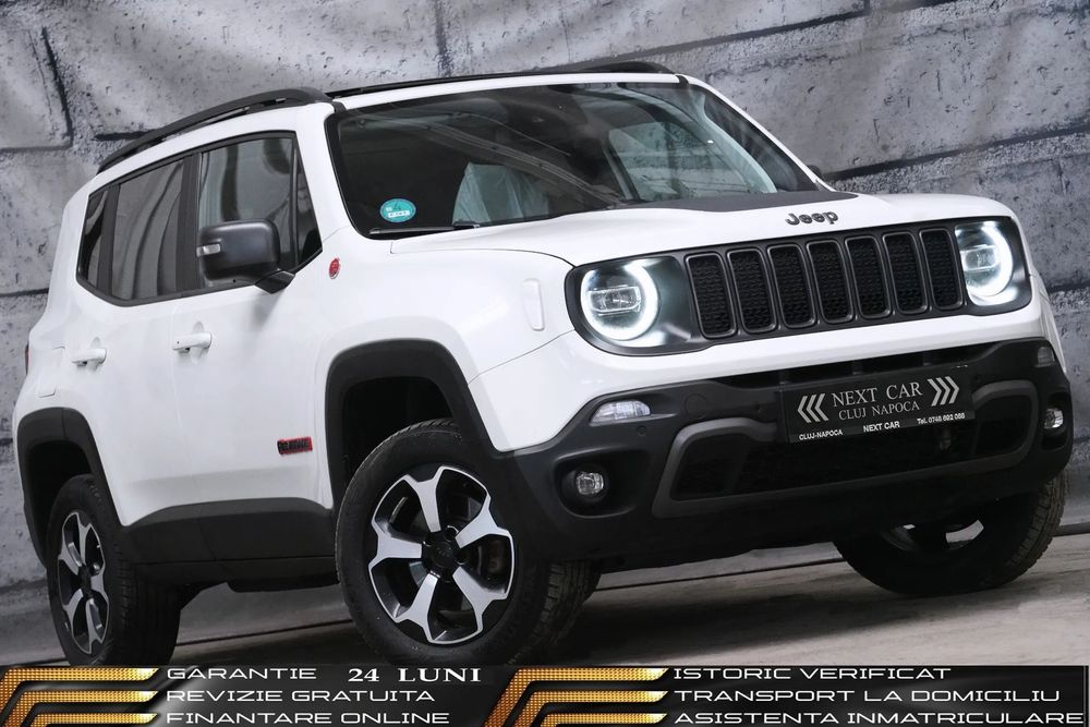 Jeep Renegade GARANTIE 24 LUNI*RATE*4x4*170Cp*Automata*Trail Hawk*Piele*Led*Panorama