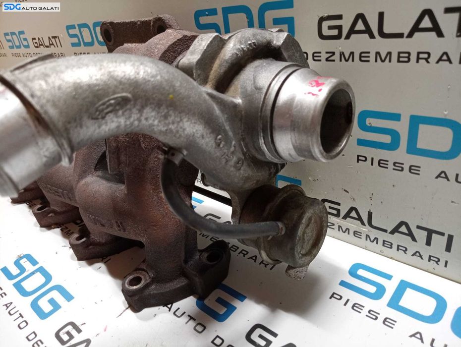 Turbo Turbina Turbosuflanta Ford Focus 1 1.8 TDDI 55 66 KW C9DC C9DA C9DB BHDA BHDB 1998 - 2004 Cod XS4Q-6K682-DC [M6863]