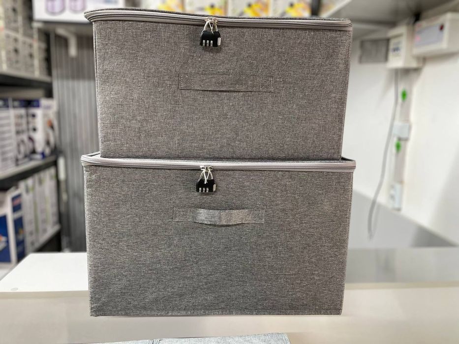 Большой тканевый органайзер для хранения вещей

• Вместительный органа