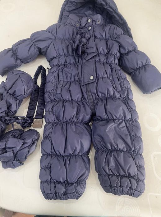 Детские комбинезон и пальто