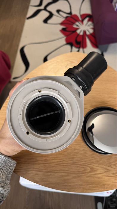 Set de scurgere pentru duș d90, cu capac ventil de scurgere, crom