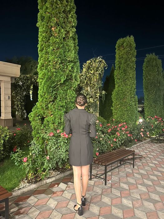 Красивое новое пиджак платье