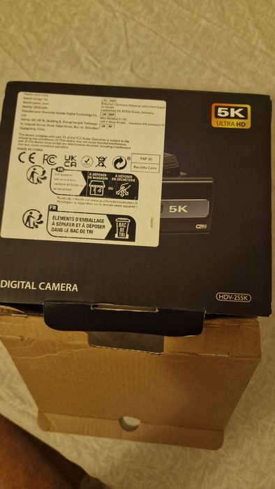 Фотоапарт 5k video camera camcorder 48MP WI FI IR night vision video cam