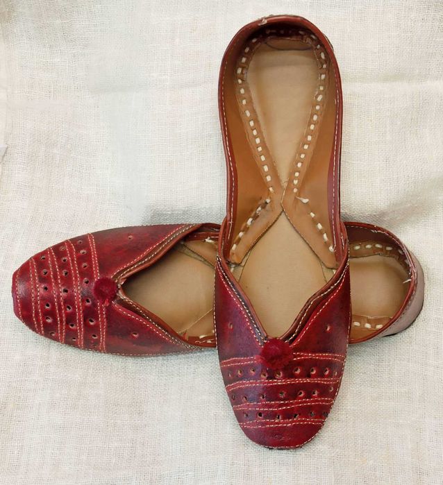 Индийски кожени чехли