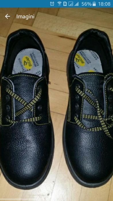 Bocanci bicap noi made italy