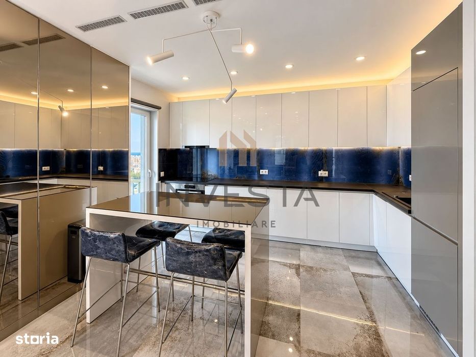 Apartament 2 camere ultrafinisat cu 2 parcari subterane, Buna Ziua