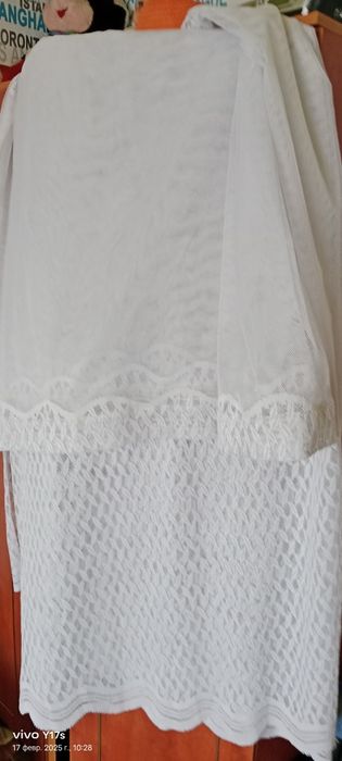 Продам тюль б/у хорошо