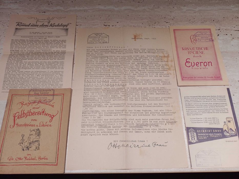 Reclame/Retete vechi de Farmacie - Colectionari, Decor, Recuzita