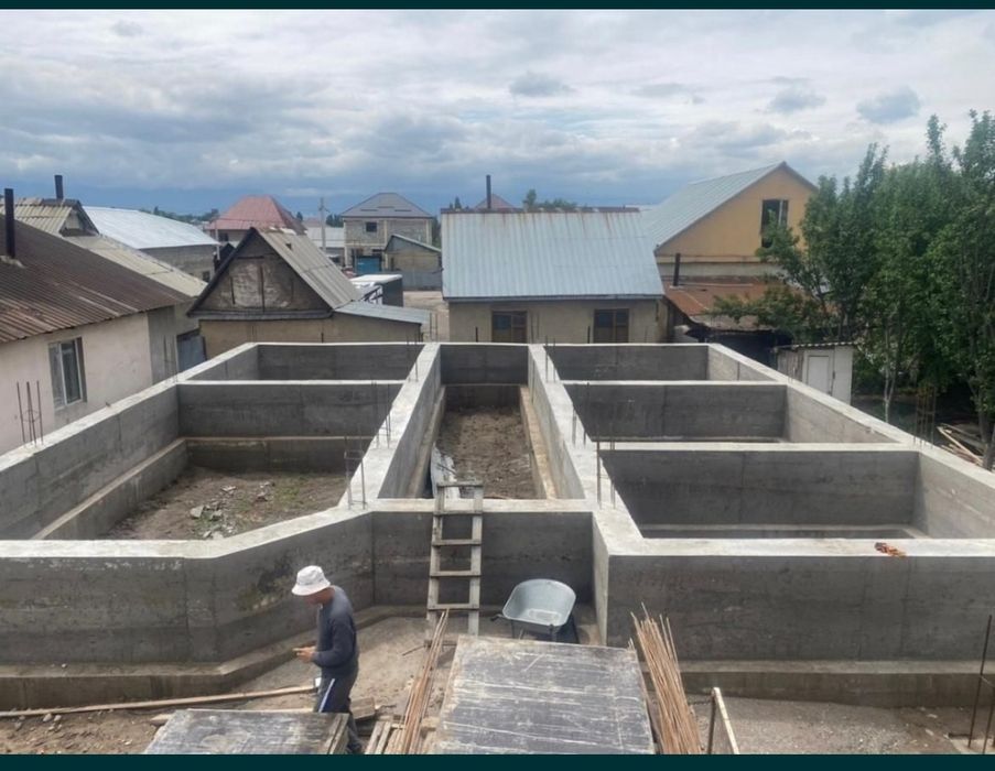 Фундамент бетон куямыз
